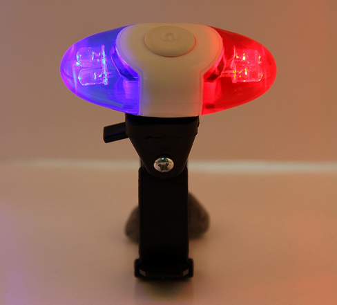 4-LED 3-Mode Bicycle Lamp Safety Light with Bracket